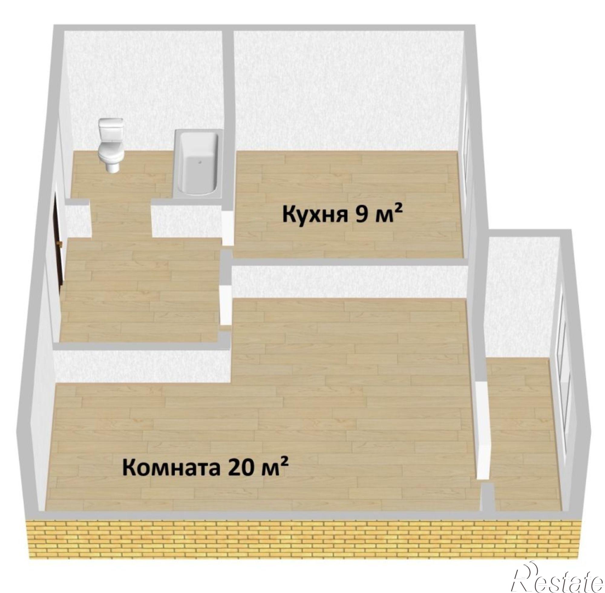 Купить квартиру за 2 550 000 рублей на Строителей ул, 6