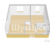 1-комн, 21кв м, этаж 1/5 Милиционный пер, 5