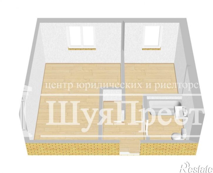 1-комн квартира Милиционный пер, 5